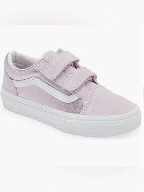 Vans Kids' Old Skool V Metallic Sneaker new